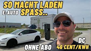 E-Auto Schnelladen zum Top Preis! Ohne Abo !#tesla