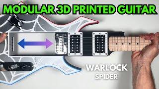 3D Printed Modular Warlock Guitar – Full Build!