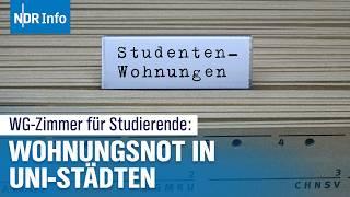 Kostenexplosion in Universitätsstädten: Was Studierende für WG-Zimmer zahlen müssen | NDR Info