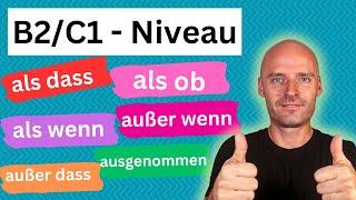 Diese Konnektoren MUSST du für B2/C1 kennen! 