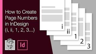 How to Create Page Numbers in InDesign (i, ii, 1, 2, 3)