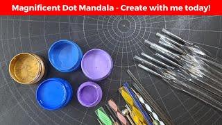 Dot Painting | Dot Art | Dot mandala for beginners | Mandala Art | 263 | 2024 | ATM Creations