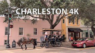 Charleston 4K - Scenic Drive - Downtown to America's Only Tea Plantation