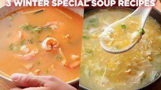 3 winter special takeout soup recipes