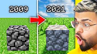 THE EVOLUTION OF MINECRAFT.. (2009 - 2021)