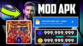 eFootball PES 2024 MOD APK v8.6.2 Gameplay | PES 2024 MOD MENU APK (Unlimited GP & Coins)