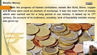 Evolution of Money -Dr.N.Sreedevi