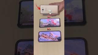 Galaxy Z Fold 6  vs IPHONE15 vs SAMSUNG S 24 ULTRA vs A35 5G- PUBG SPEED TEST #pubgmobile #shorts