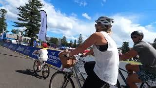 Wollongong 2022 UCI World Championship Course Finish Line