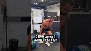 3 Tough Lessons I Learned The Hard Way!