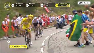 Tour de France 2024 – Stage 19 LAST 10 KM – ISOLA 2000 –  The day Tadej Pogačar humiliated everyone!