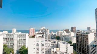 Leblon Flat Service, Apartamento incrivel à venda com vista panorâmica do mar e Morro Dois Irmãos.