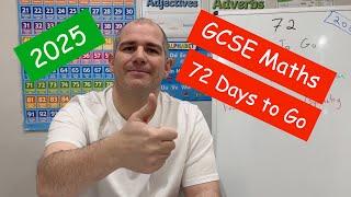 GCSE Maths 2025 Revision - 72 Days To Go - Corbettmaths