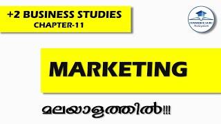 +2 Business Studies Chapter 11(part1)/MARKETING/Functions of Marketing/In malayalam/ Commerce Guru