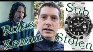 Keanu Reeves' Rolex Watch Travels to South America (Without Him!)