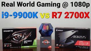 Real World Gaming @ 1080p — R7 2700X vs i9-9900K — GTX 1660 Super 6GB vs RX 5700 XT 8GB — Tech Deals