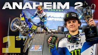 Winning Anaheim 2 Supercross!