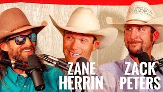 Zane Herrin & Zack Peters Texas Cow Punchers - Rodeo Time Podcast 218