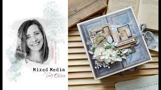 Scrapbooking album with Mixed Media Craft O'Clock Collection by Karta Wstępu