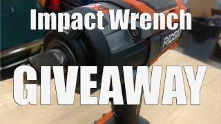 GIVEAWAY | Ridgid Gen5X Brushless 1/2" Impact Wrench