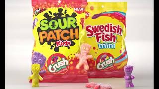 SOUR PATCH KIDS or SWEDISH FISH CRUSH Candy