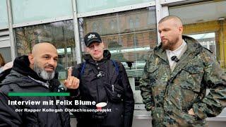 Interview mit Felix Blume der Rapper Kollegah Obdachlosenprojekt