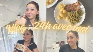 VLOG 24H AVEC MOI | BEAUTÉ, SPORT, REPAS, CRÉATIONS CONTENUES,…