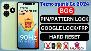 How to unlock Tecno Spark Go 2024,Hard Reset,Pattern Lock,Password Lock,Pin Lock,Frp Baypass