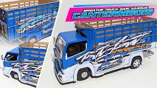 TERNYATA BIKIN MINIATUR TRUCK DARI KARDUS SEGAMPANG INII !!!