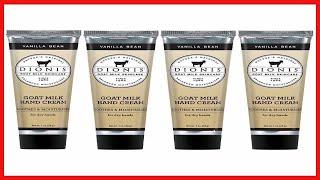 Dionis - Goat Milk Skincare Vanilla Bean Scented Hand Cream (1 oz) - Set of 4 - Made in the USA - H