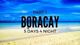 Vlog#2 Boracay Philippines 菲律宾旅拍-长滩岛海滩 Boracay  5days 4night | Beautiful Beach ｜AhMiao Tv