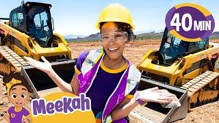 Meekah's Construction Dance Party! | Educational Videos for Kids | Blippi and Meekah Kids TV