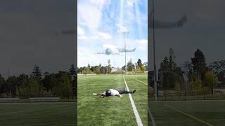 POV: YOU GOT HIT TOO HARD  #funny #football #shorts