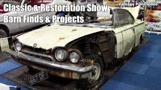 Barn Finds & Projects at Classic Car & Restoration Show 2019