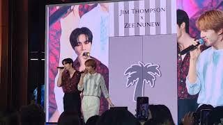 โชว์พิเศษจาก #zeenunew #ซีนุนิว | Jim Thompson x ZeeNuNew Collection Launch Event@One Bangkok