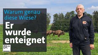 Wegen Ausgleichsfläche für DB Regio enteignet: Bisonzüchter bangt um Existenz | Kontrovers | BR24