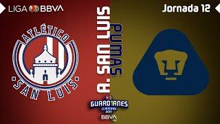 Resumen | Atlético de San Luis vs Pumas | Liga BBVA MX - Guard1anes 2021 - Jornada 12