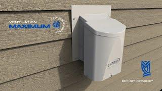 Ventilation Maximum | High Quality Exterior Wall Vent Covers