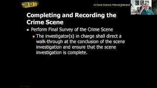 Four Major Phases of Crime Scene Investigation - Part 4