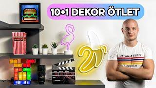 10+1 IRODAI/GAMER dekorációs ötlet 