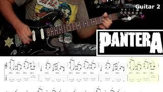 Pantera - Living Through Me. Only Tabs