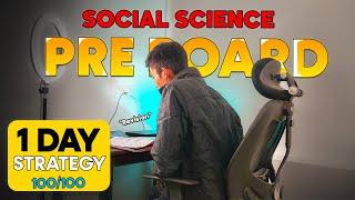 How i Complete Social Science for my PRE BOARD Class 10 |  *nervous*