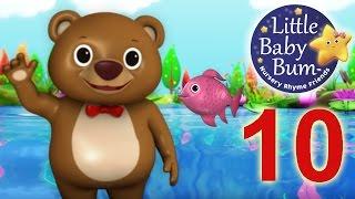 12345 Once I Caught A Fish Alive! | Nursery Rhymes for Babies by LittleBabyBum - ABCs and 123s