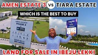 LAND FOR SALE IN IBEJU LEKKI LAGOS | Amen Estate Phase 3 VS Tiara | C of O Land | Buy and Build land