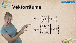 Vektorräume - Vektorrechnung Gymnasium StrandMathe - Wissen