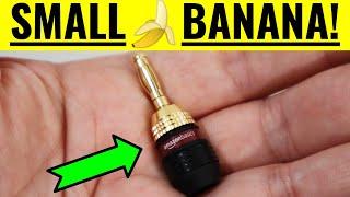 Banana Plugs: The BEST Banana Plugs! // New Favourite Banana Speaker Connectors