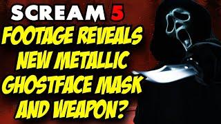 Scream 5 | NEW Metal Ghostface Mask + Vince Not Related To Stu?