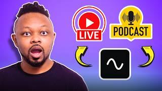 How to LIVE STREAM and PODCAST at the Same Time using Riverside