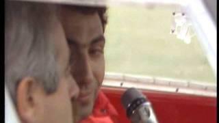 Michele Alboreto prova la F40