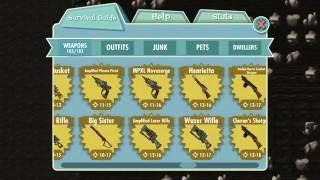 Fallout Shelter All Weapons
